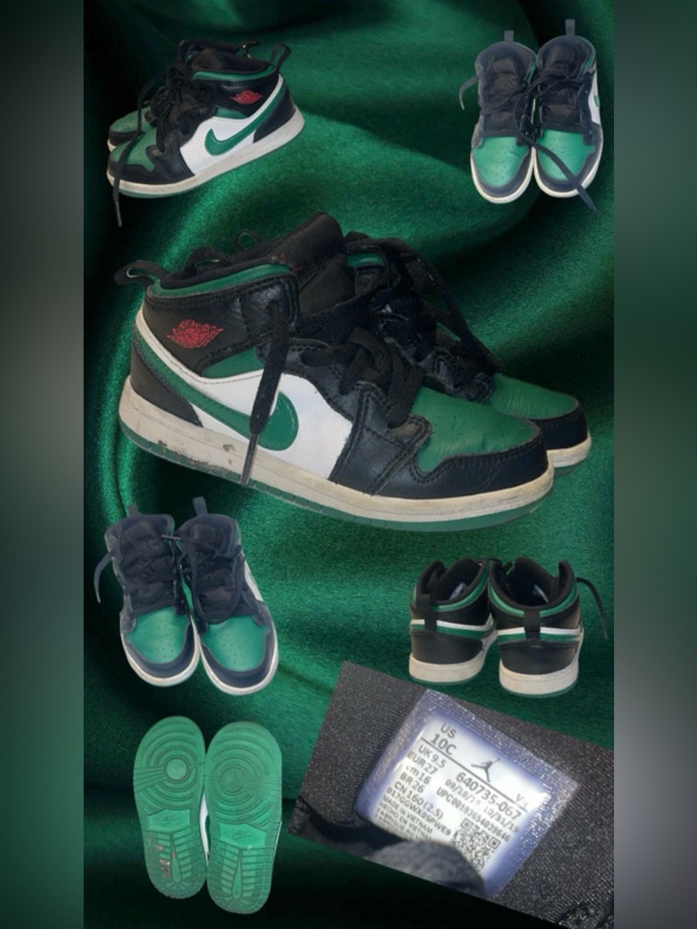 Kids Nike Air Jordan sneakers Size 10 C
